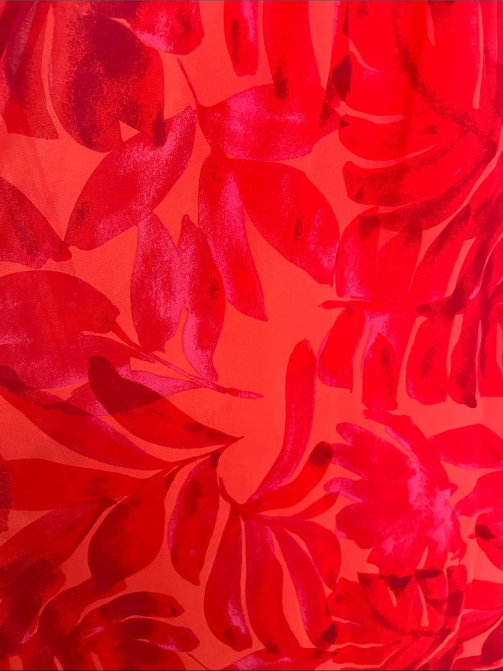 Vici Red Floral Print Maxi Dress with Spaghetti Straps - Picture 4 of 4